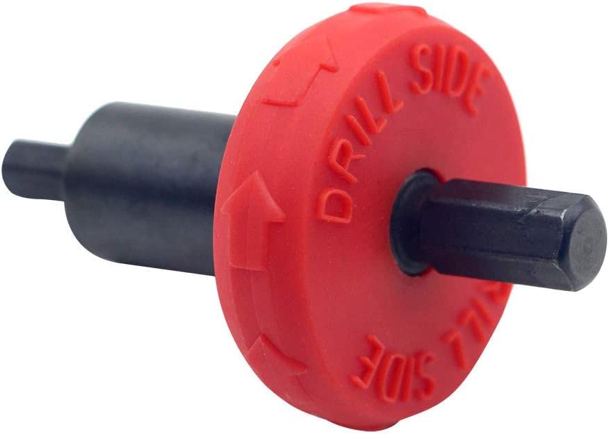 Jowxsx jump-start adapter red closeup showing sturdy build for quick engine spin