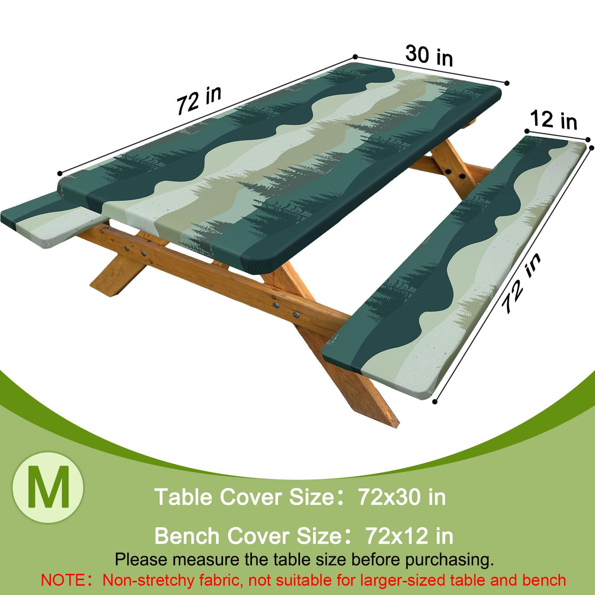 Joy Bubble bench covers protect seating in rain-prone picnics