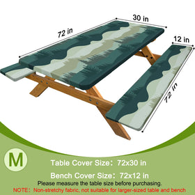 Joy Bubble bench covers protect seating in rain-prone picnics