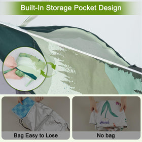Joy Bubble waterproof tablecloth fabric resists spills without wrinkling