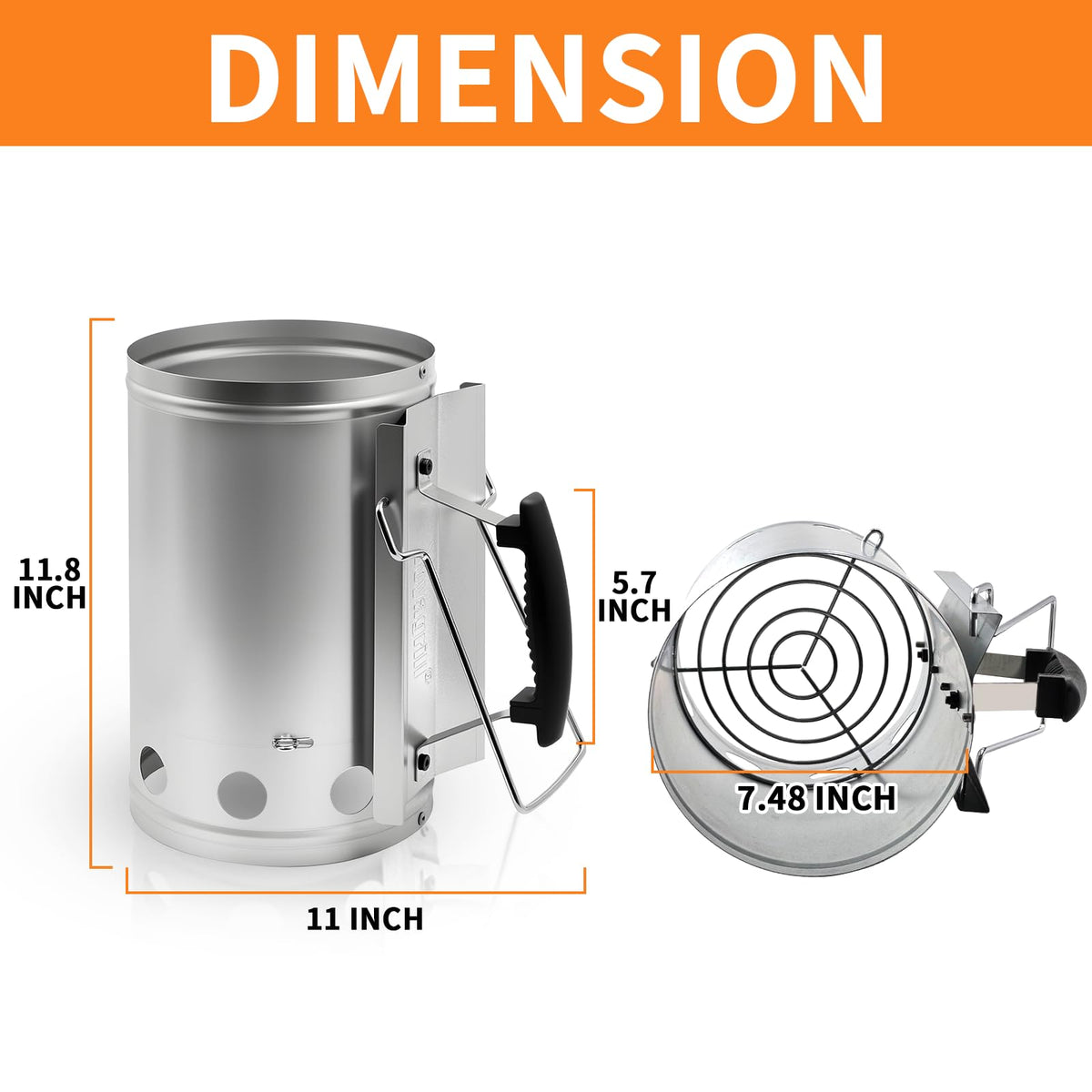 Joyagrill rapid ignition airflow for quicker lighting