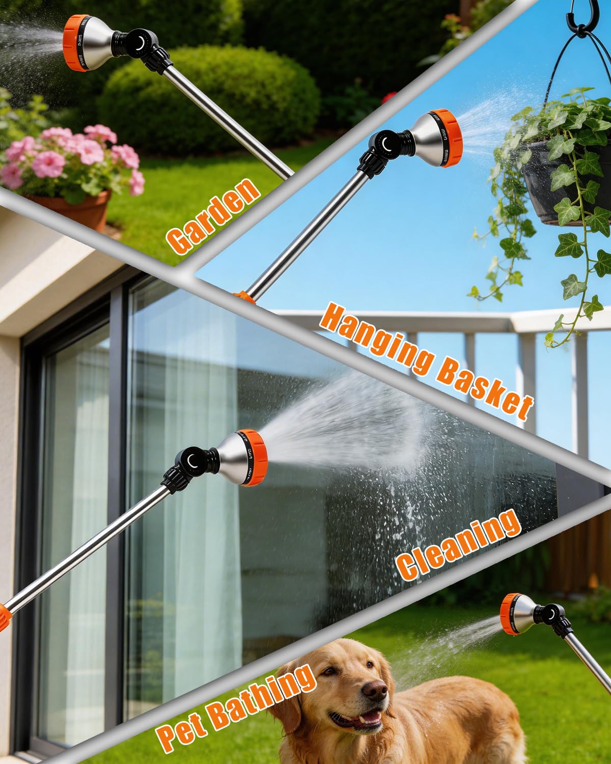 Joyaire wand for patios and garden cleaning tasks