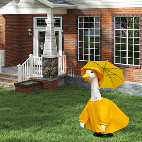 JOYANDRO patio-yard goose decor outfit inspires creative outdoor displays.