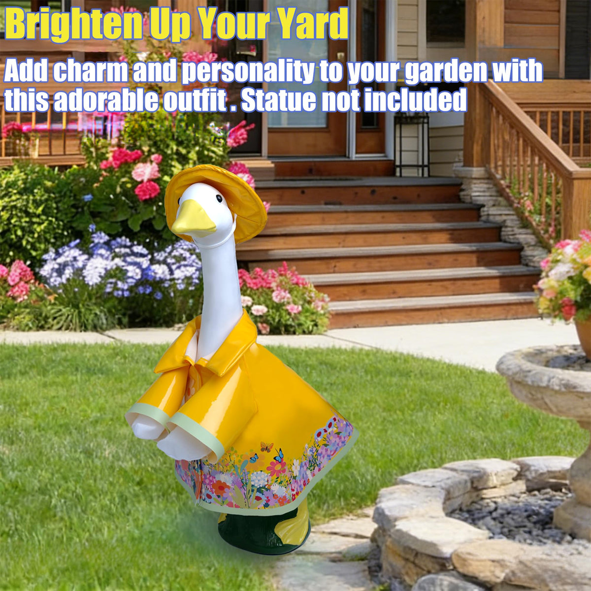 JOYANDRO weather-resistant polyurethane fabric stands up to seasonal weather.