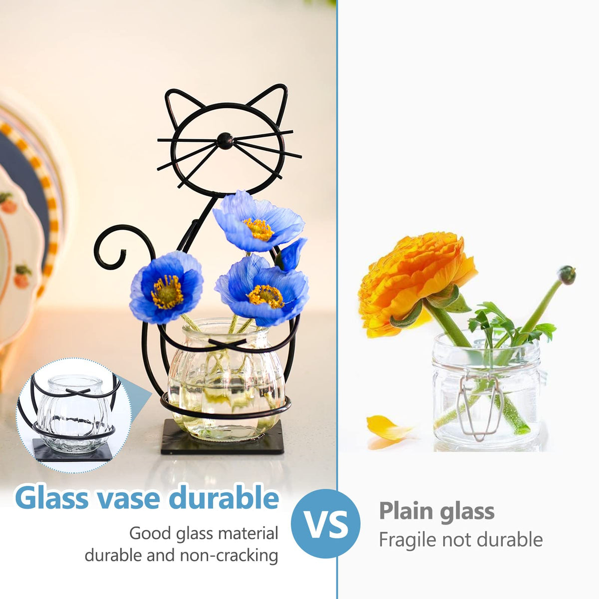 Joyathome compact terrarium-style stand ideal for shelves or windowsills.