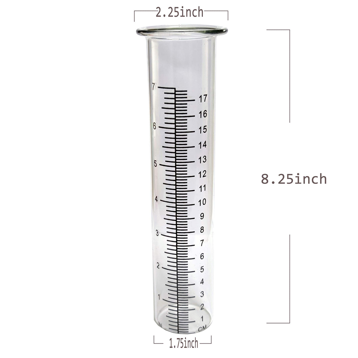 JOYBEE clear calibration dial provides quick, easy readings for accurate rain data.