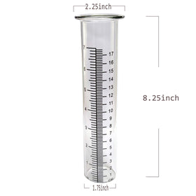 JOYBEE clear calibration dial provides quick, easy readings for accurate rain data.