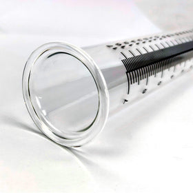 JOYBEE elegant garden decor doubles as a practical rain meter.