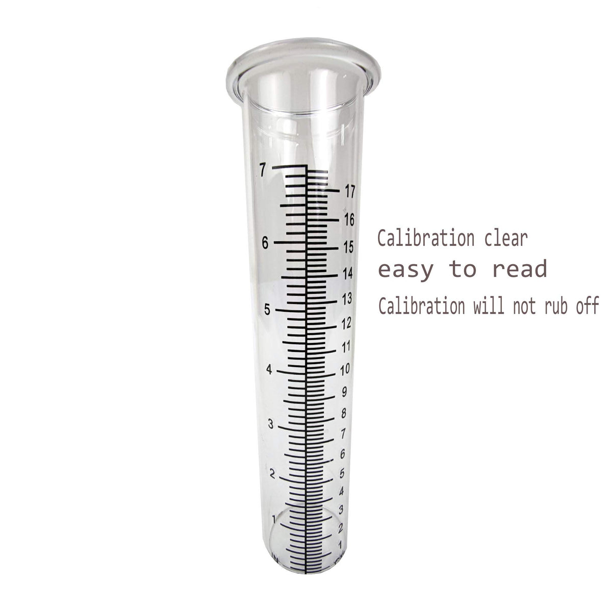 JOYBEE 7-inch measurement yields precise rainfall data for irrigation planning.