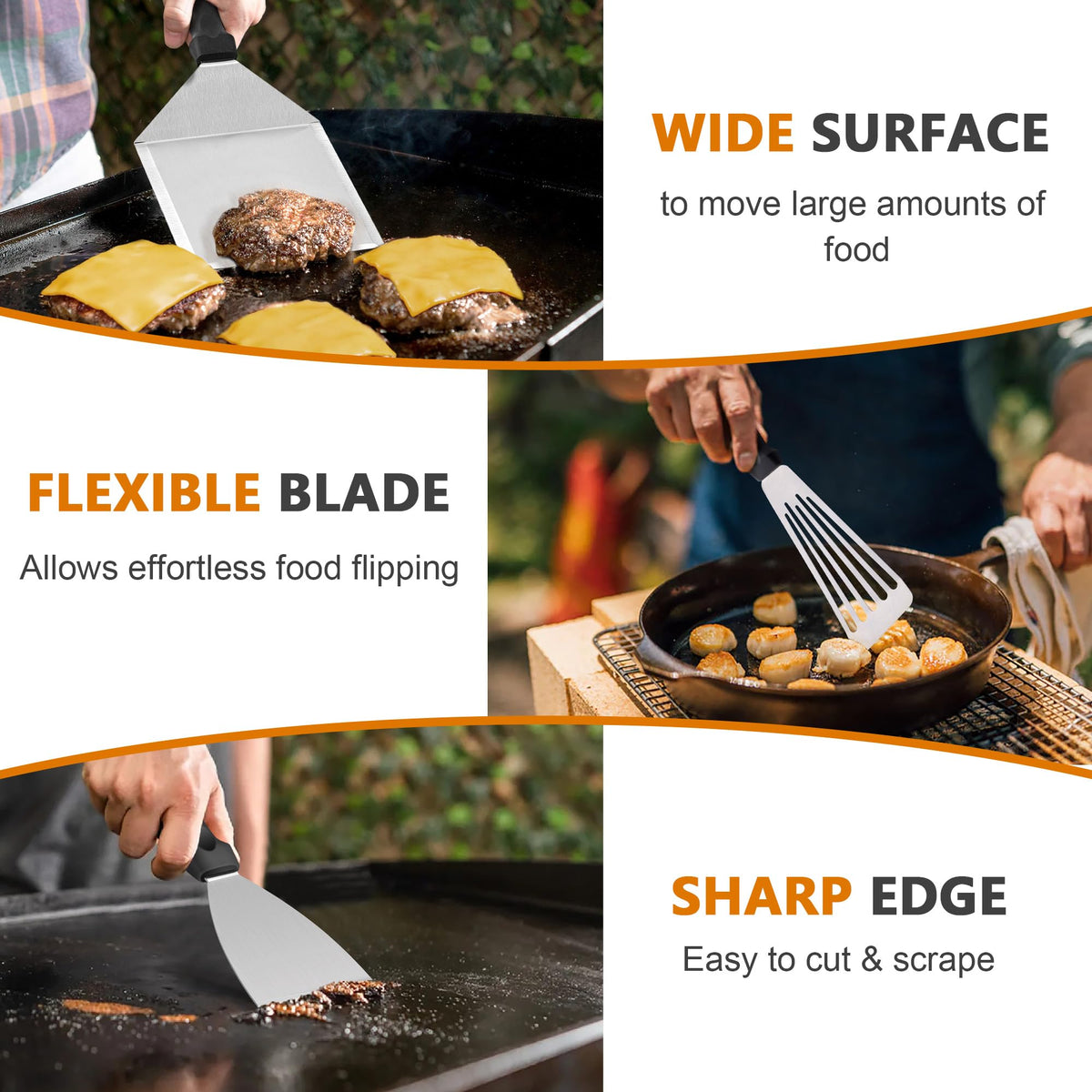 Joyfair burger press shapes uniform patties