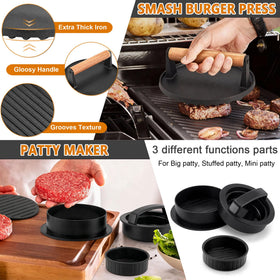 Joyfair burger turner for precise flipping