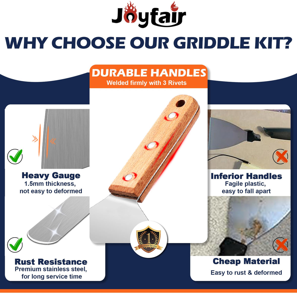 Joyfair melting domes cover burgers for even cooking