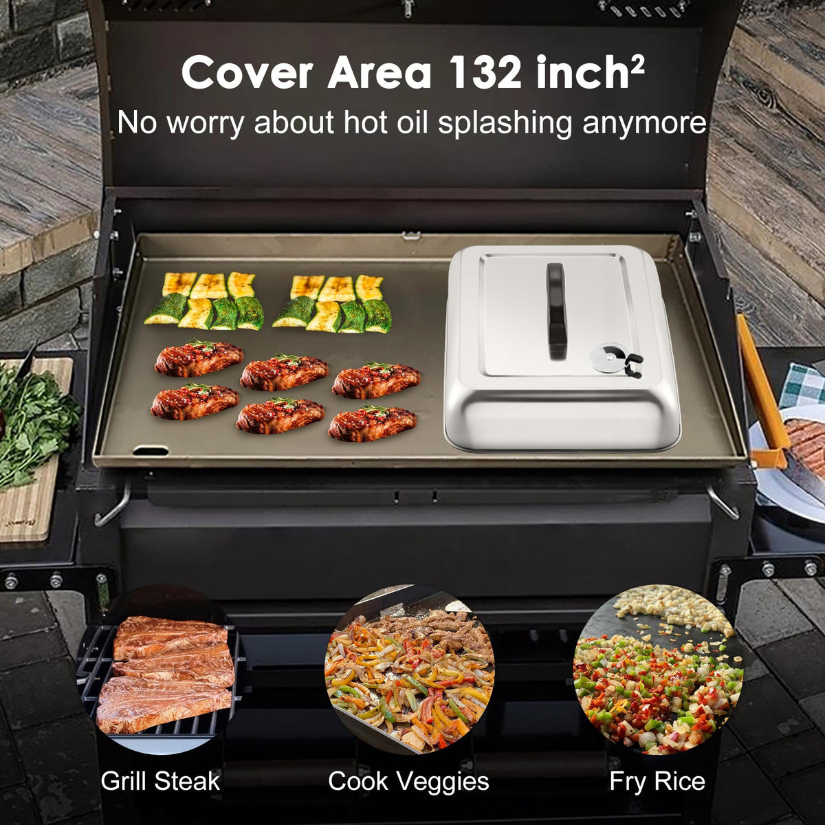 Joyfair heavy-duty stainless steel dome for durable use