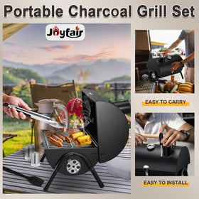 Joyfair cylindrical portable design ready for car trunk or patio