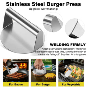 Joyfair Smash Burger Kit 300ml squeeze bottles for precise sauce control