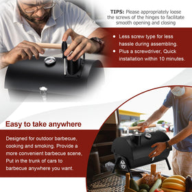 Joyfair upgraded latch enables smooth opening and closing during transport.