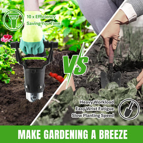 JOYHALO versatile tool for bulbs, seeds, and perennials in various beds