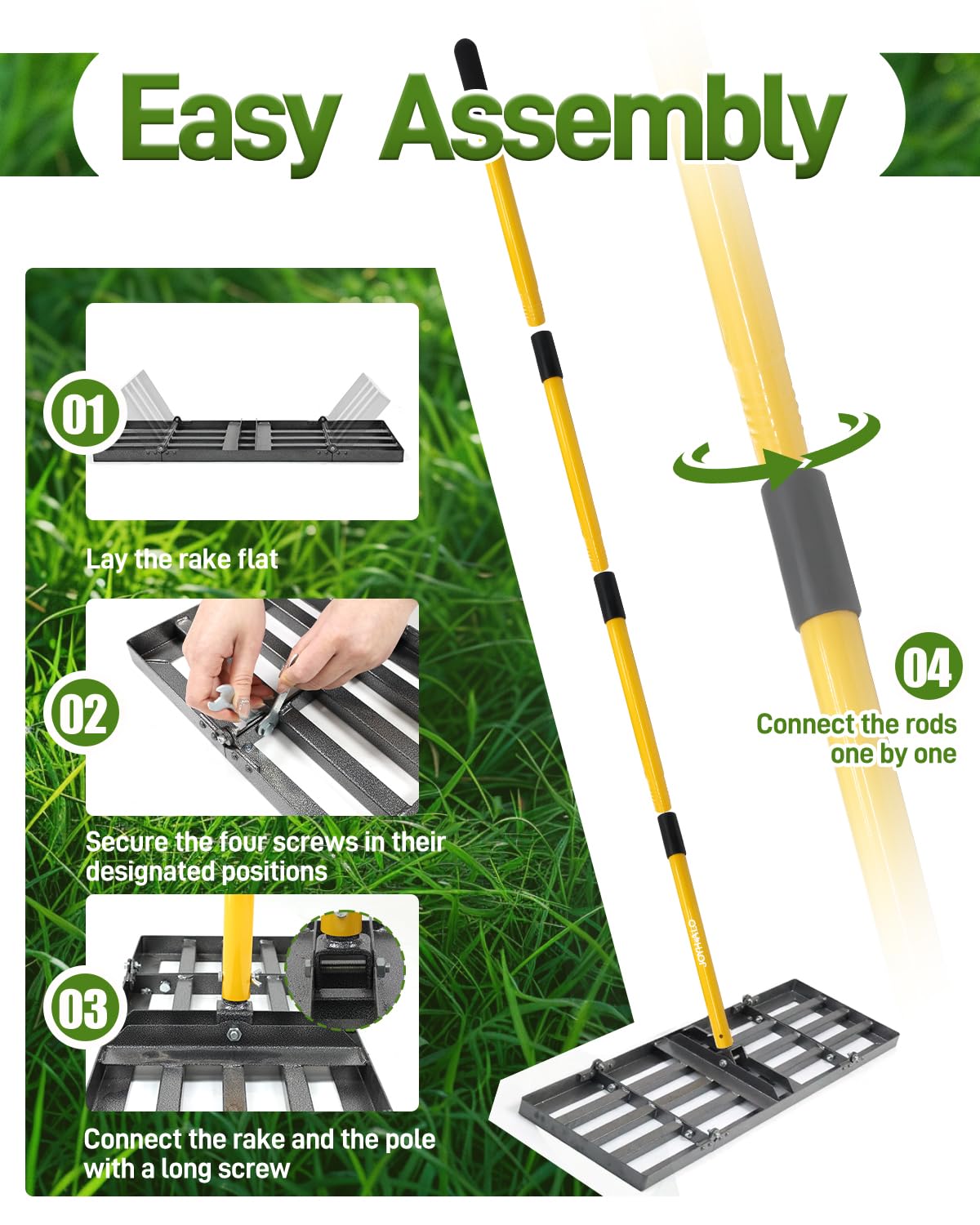 Joyhalo easy-assembly design enables fast setup and compact storage.