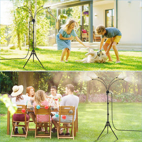 JoyHalo outdoor mister set for patio, porch, and garden comfort