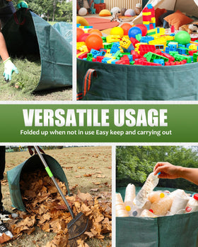 Joyhalo outdoor cleanup bag supports handling seasonal debris with ease.