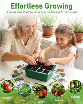 JoyHalo plant labels and tools help organize seed progress