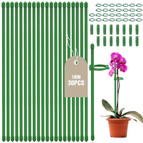 Joyhalo plant stake 30-pack 16-inch ready for sturdy indoor-outdoor support.