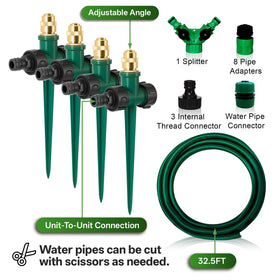Joyhalo sprinkler head adjustable spray for customizable coverage