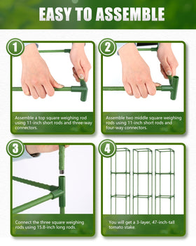 JoyHalo rust-resistant steel with plastic coating boosts outdoor durability.