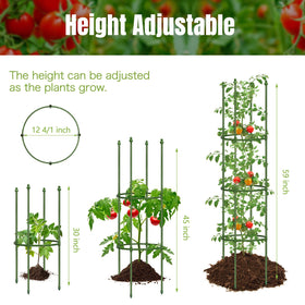 JoyHalo cage with four stakes and connectors for easy assembly.
