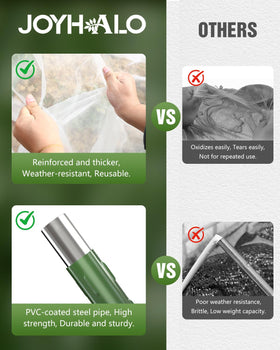 JoyHalo tree netting shields trees from cicadas while maintaining airflow