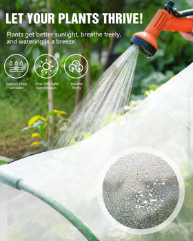 JoyHalo tunnel frames show quick, flexible setup for various garden layouts