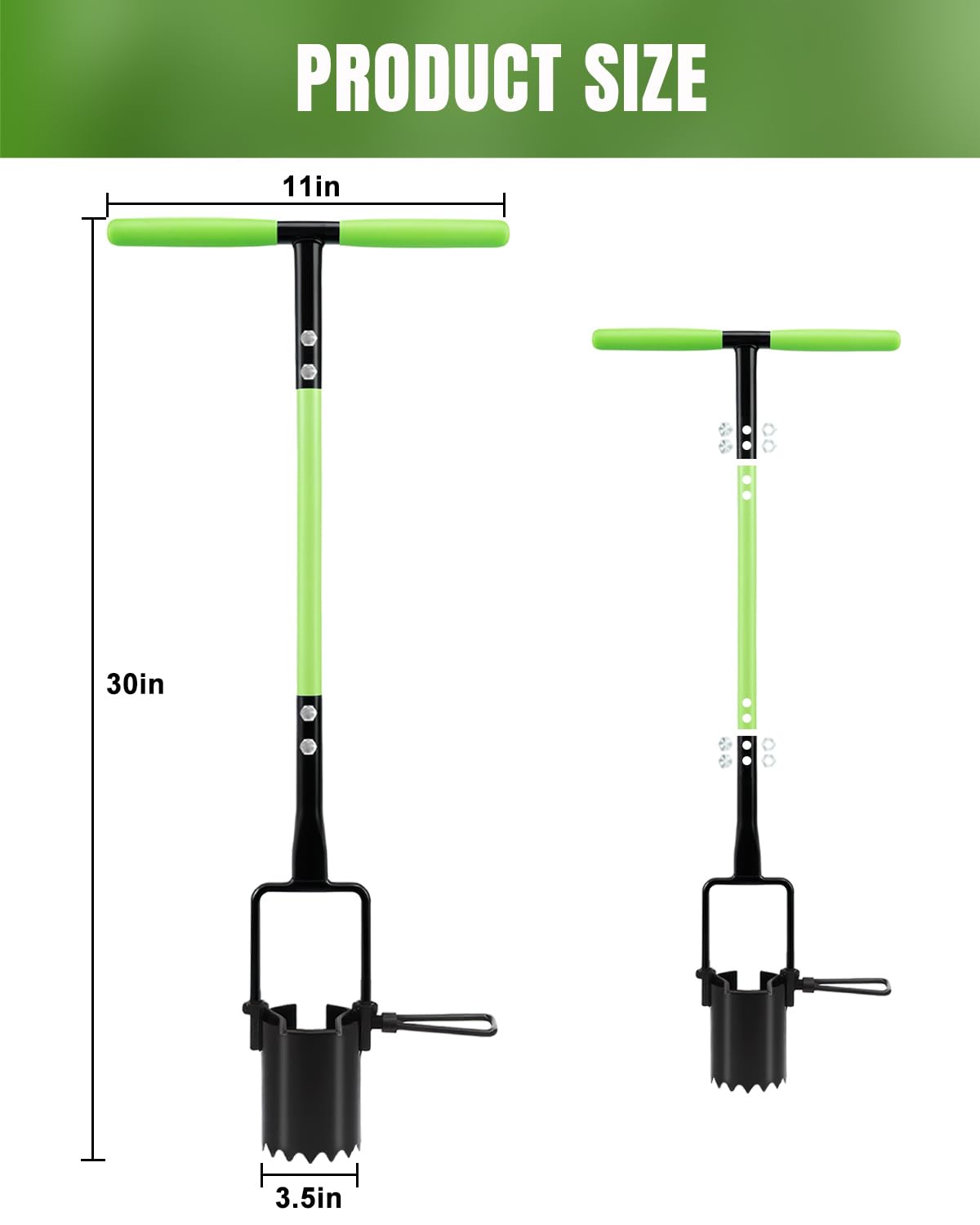 Joyhalo versatile tool suitable for bulbs, seeds, and small plants in beds and borders.