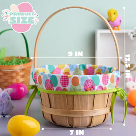 JOYIN decorative Easter basket adds rustic charm to spring décor.