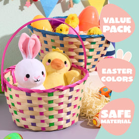 JOYIN folding-handle basket designed for easy carrying at parties and picnics.