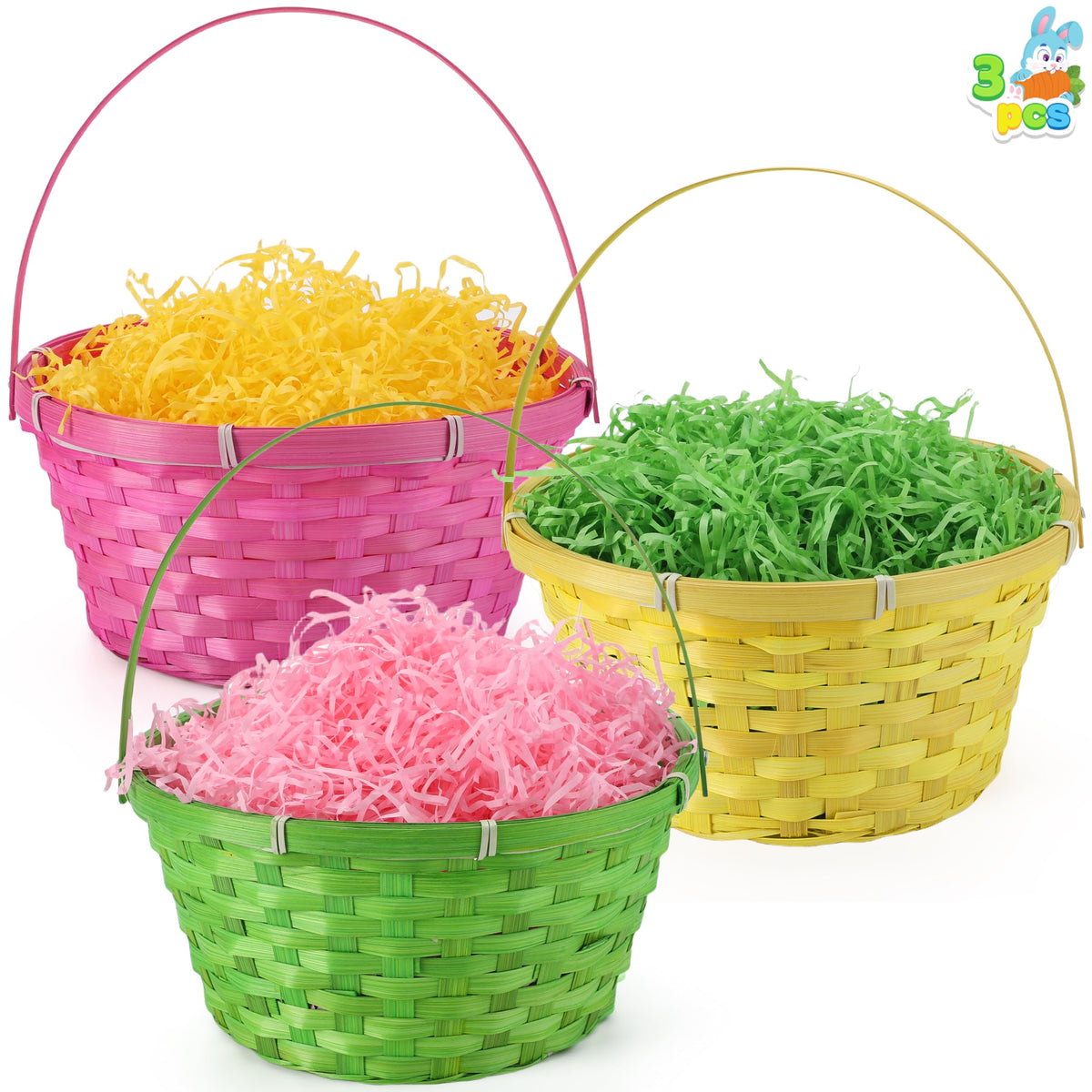 JOYIN three baskets laid out for gifting or display