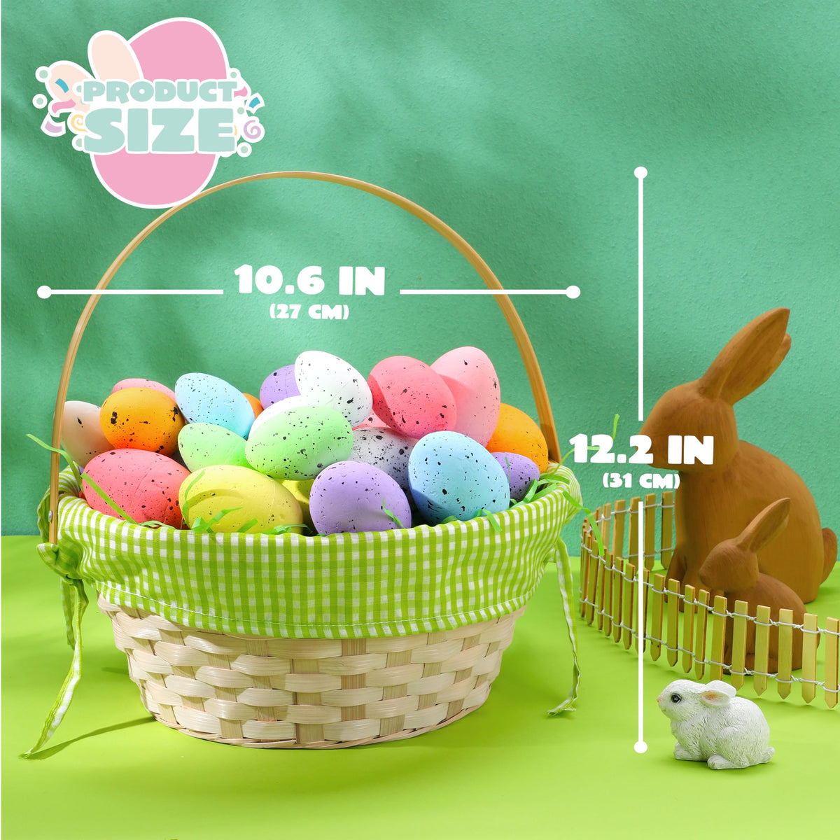 JOYIN Easter grass shreds in pink brighten treats and eggs