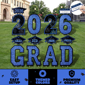 JOYIN large grad 2026 yard sign offers high visibility.