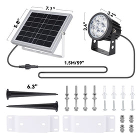 Joylight dusk-to-dawn solar light with smart charging