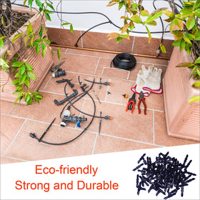 JOYPRO 130-piece set includes all essential parts for complete drip systems.