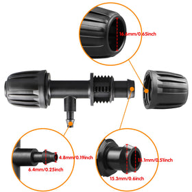 JoyPRO 3-way connectors expand connection options for 1/2 to 1/4 inch lines