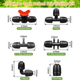JoyPRO valves enable on/off control for precise watering