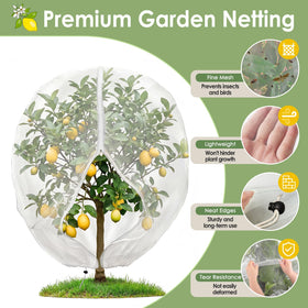 Joysuga garden netting for yard durable protection for patios and backyards