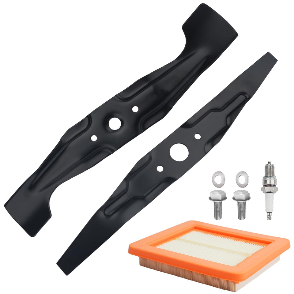 Joytrace mulching blades kit overview for efficient lawn maintenance
