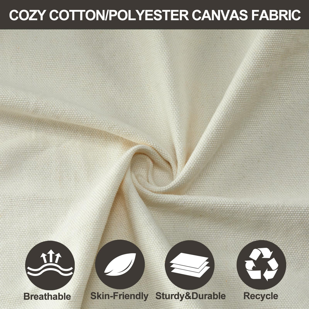 JoyView cotton-polyester fabric hammock combines comfort and durability