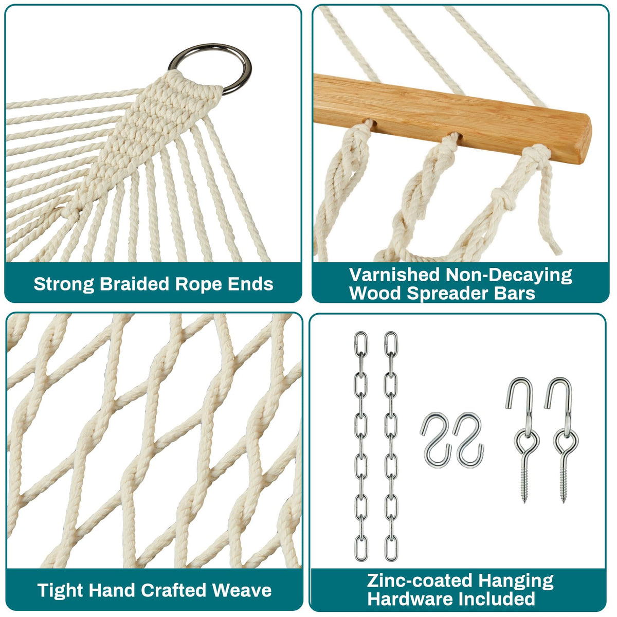 JoyView weather resistant coating protects spreader bars outdoors