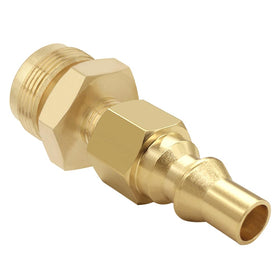 Joywayus brass construction demonstrates durable, weather-resistant propane connections for long outdoor use.