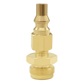 Joywayus disposal tank adapter with quick-connect plug enables easy propane hookups outdoors.