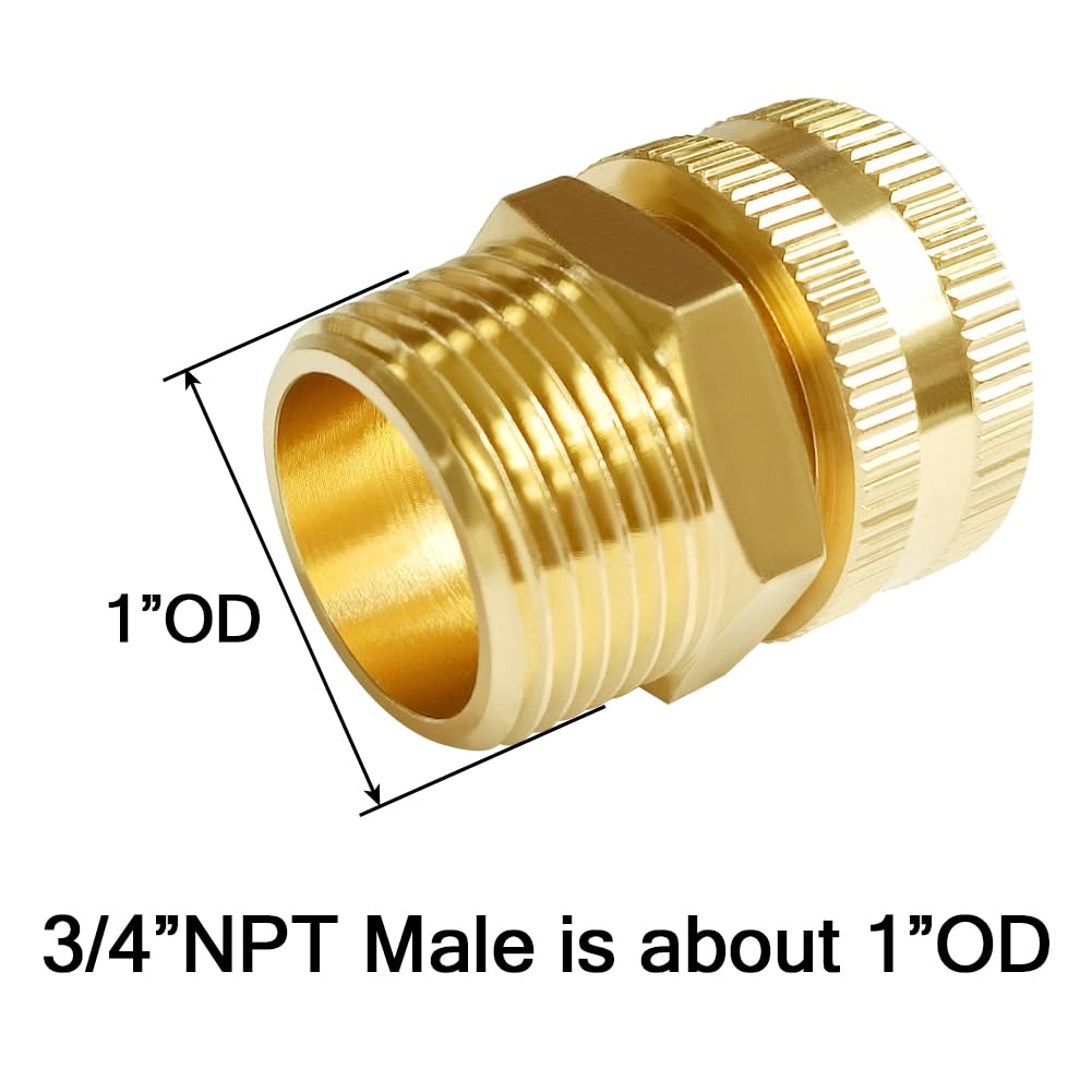 Includes a hose washer gasket to prevent leaks at joints.