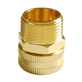 Pack of two adapters for multiple connections during watering projects.