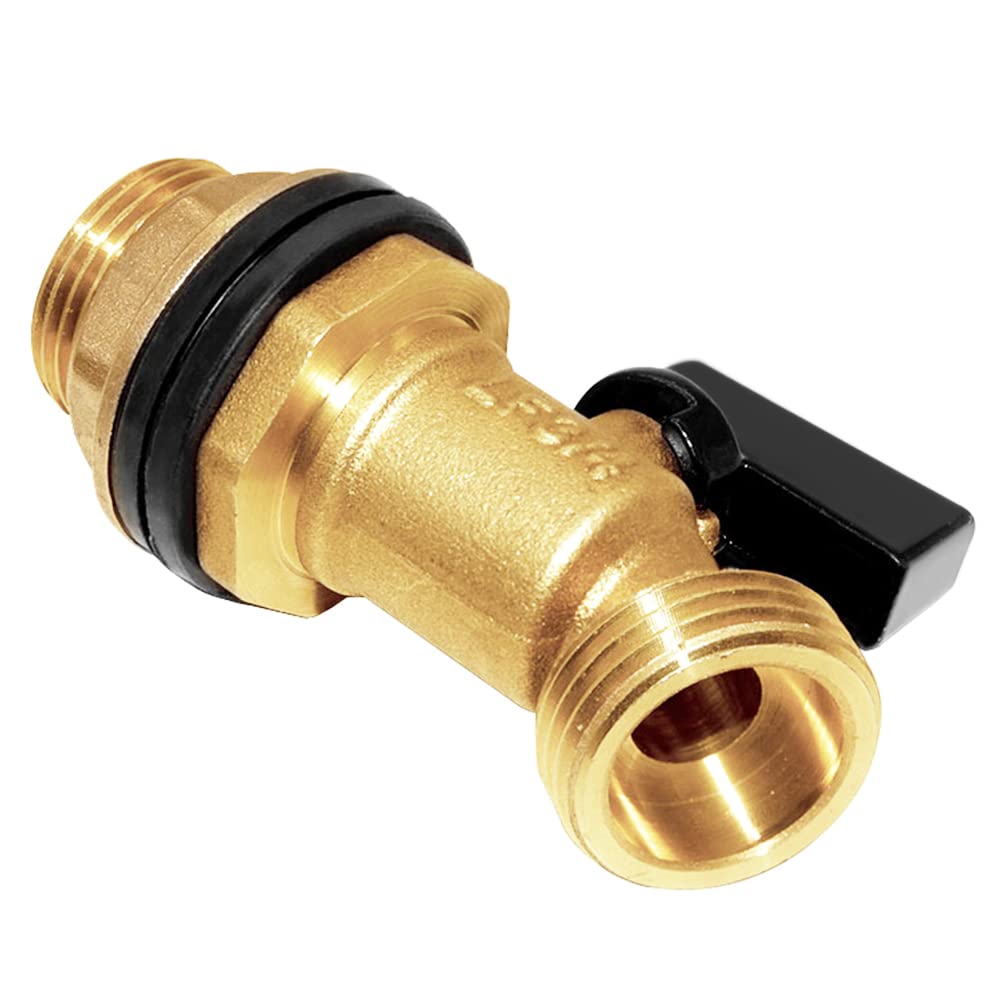 Joywayus rain barrel connection spigot enabling easy water release.